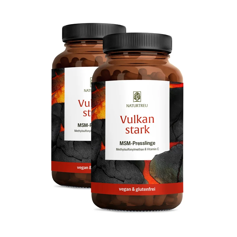 Vulkanstark: MSM-Komplex mit Vitamin C