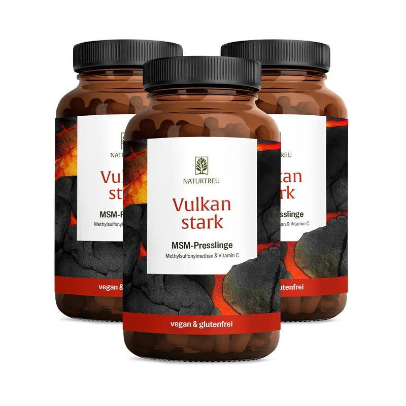 Vulkanstark: MSM-Komplex mit Vitamin C