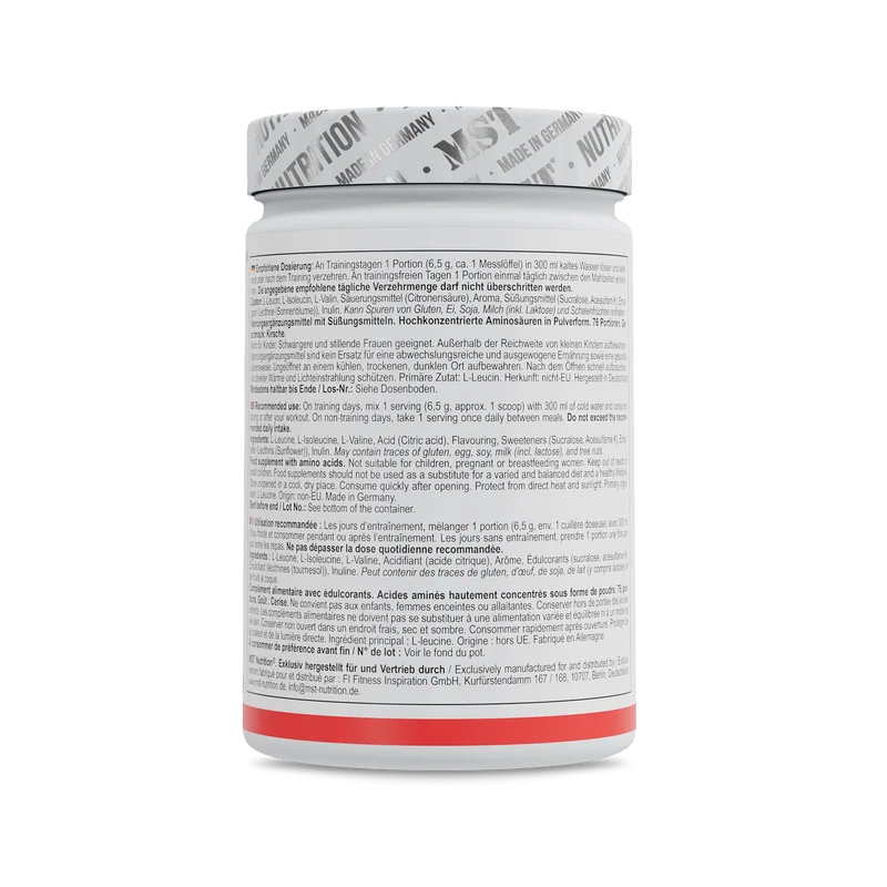BCAA Zero 500 g Cherry