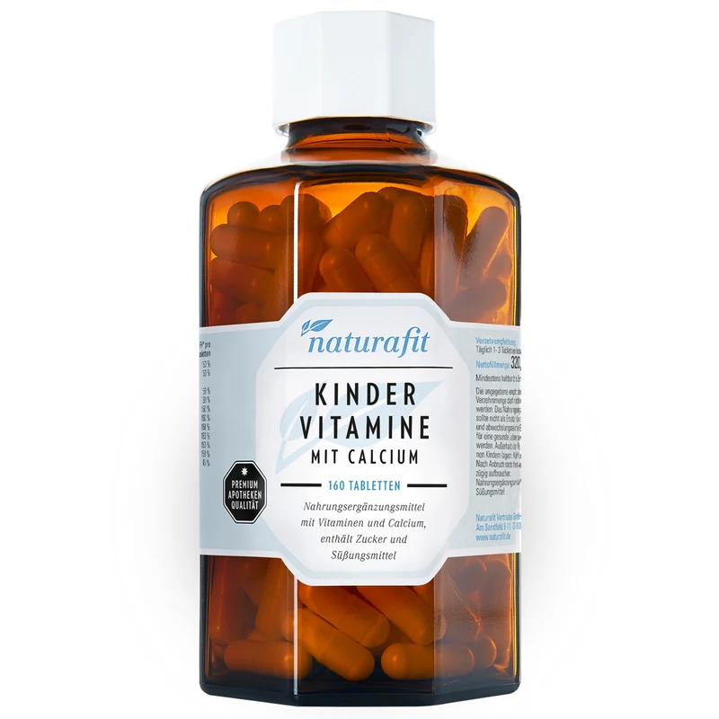 KINDERVITAMINE MIT CALCIUM