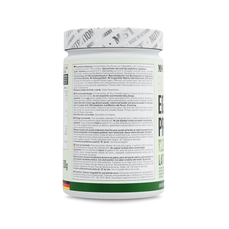 Best Egg Protein 500 g Matcha Latte