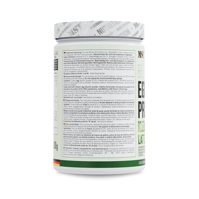 Best Egg Protein 900 g Matcha Latte