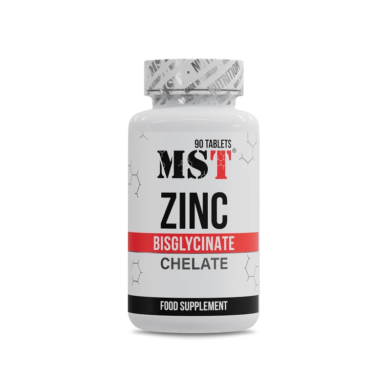 Zinc Chelate Bisglycinate 90 Tabletten