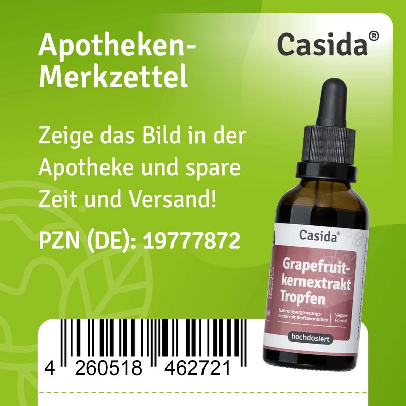 Grapefruitkernextrakt Tropfen - B2B