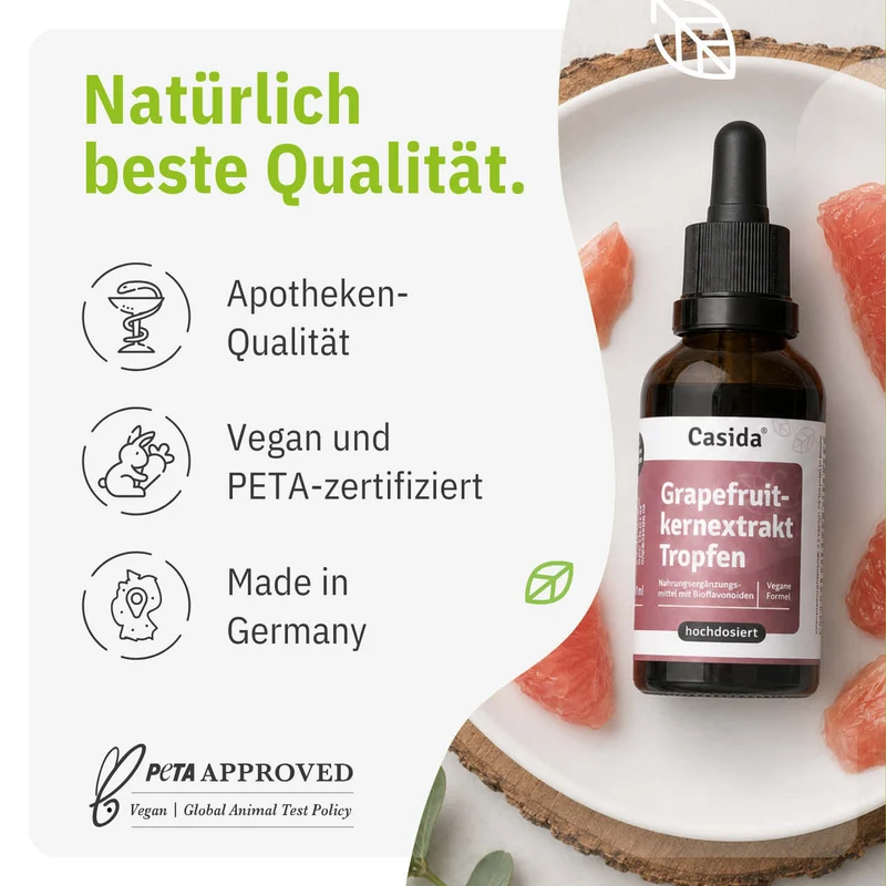 Grapefruitkernextrakt Tropfen - B2B