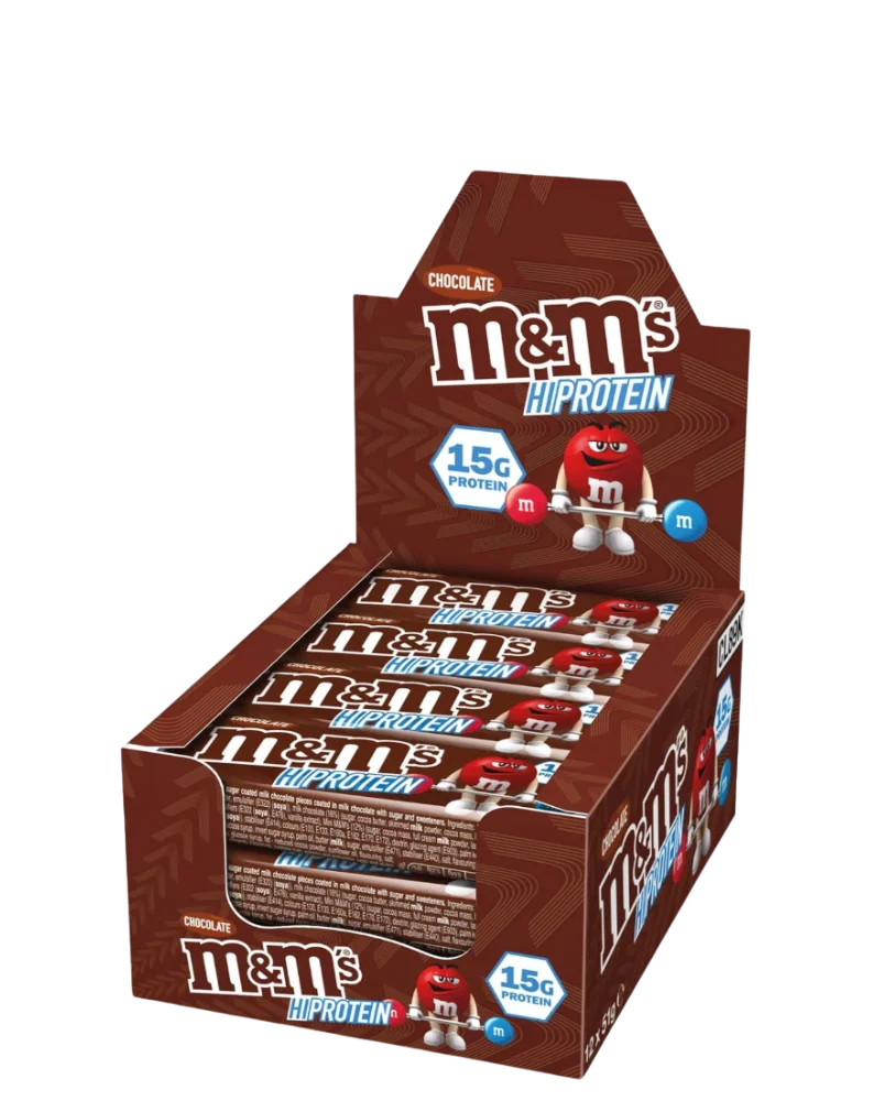 Proteinschokoladenriegel von M & M.