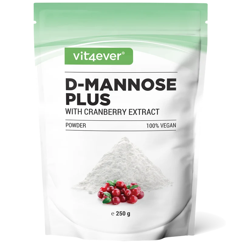 D-Mannose + Cranberry Pulver
