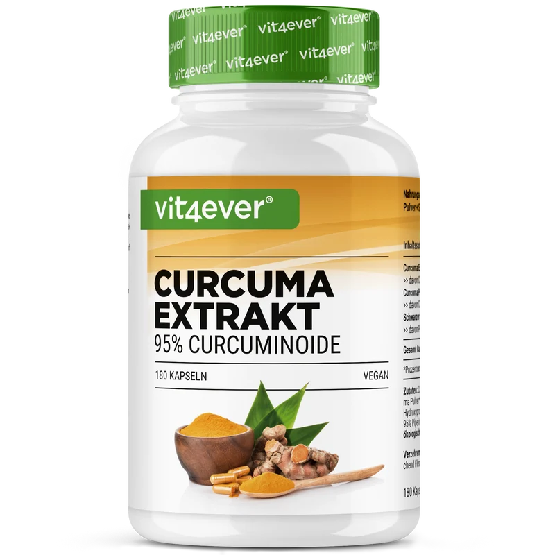 Curcuma Extrakt Intenso - 180 Kapseln