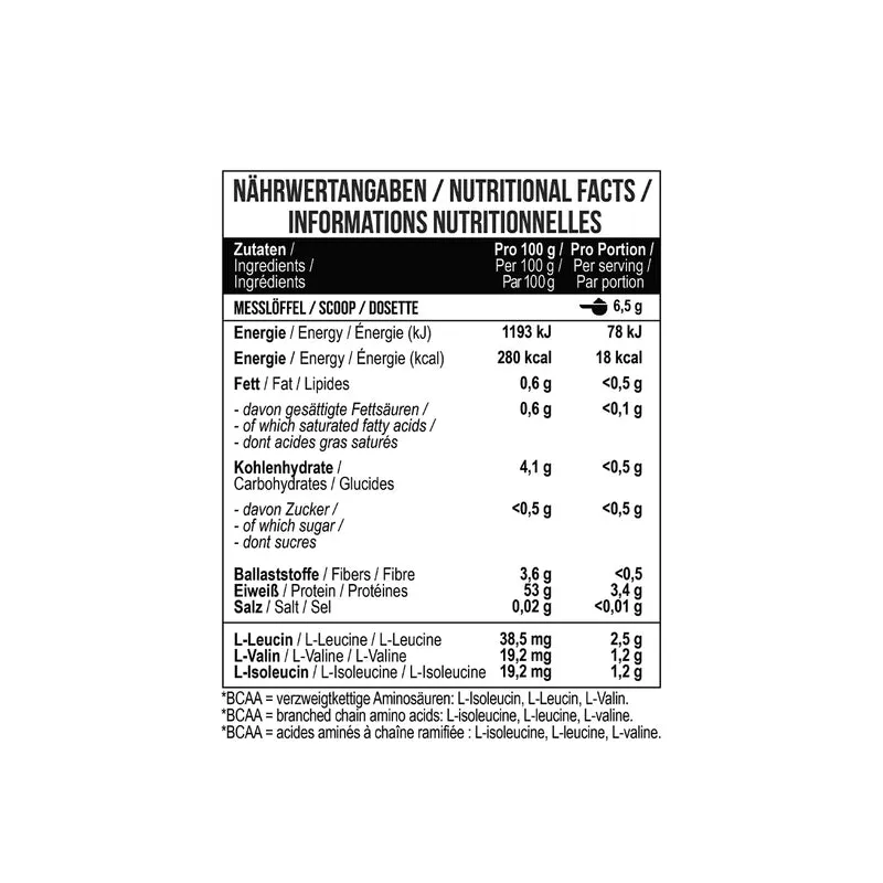 BCAA Zero 1000 g Strawberry kiwi