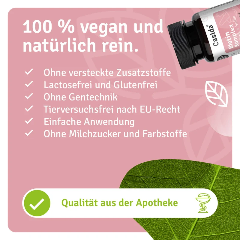 Biotin Komplex mit Zink + Selen