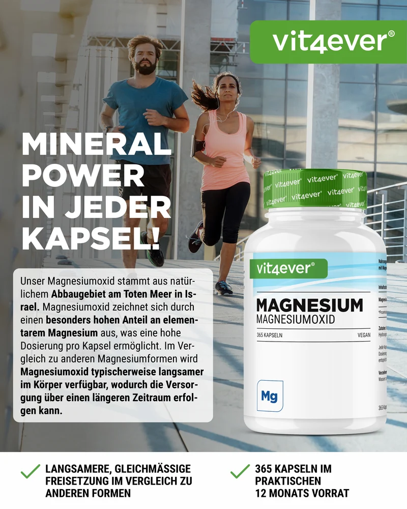 Magnesiumoxid aus dem Toten Meer