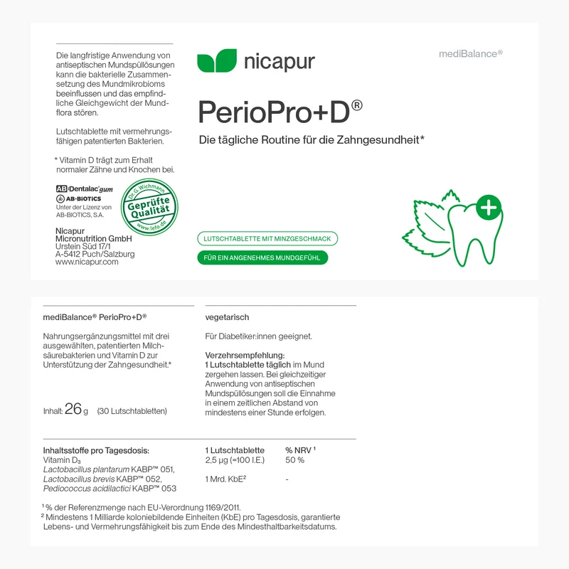 mediBalance® PerioPro+D®