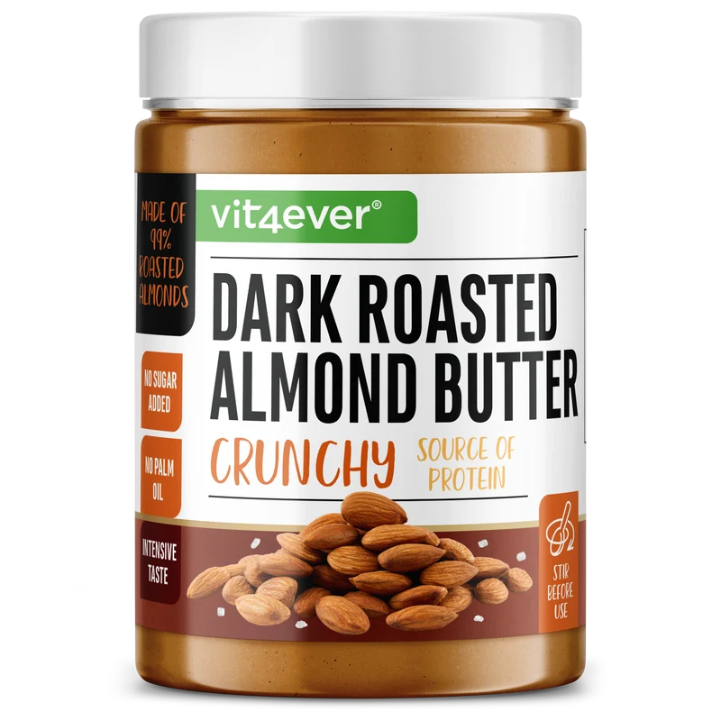 100% Mandelmus (Dark Roasted Crunchy)1000 g