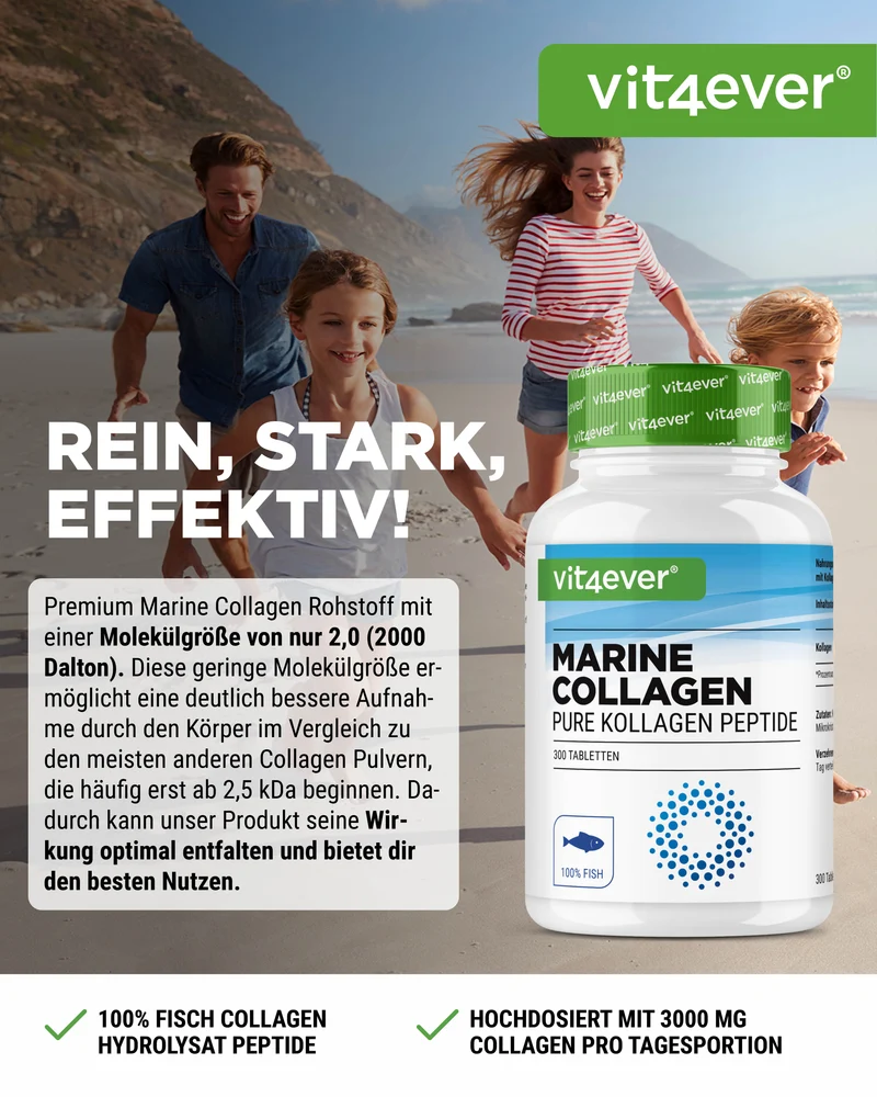 Marine Kollagen - Tabletten