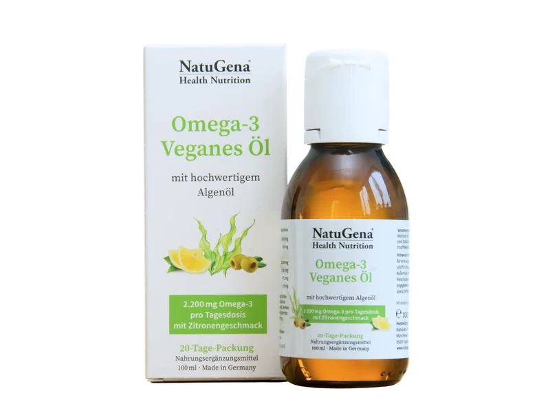 NatuGena Veganes Omega 3-Öl - 100 ml