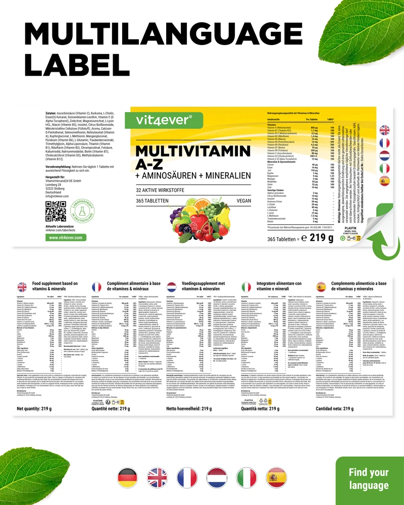 Multivitamin A-Z