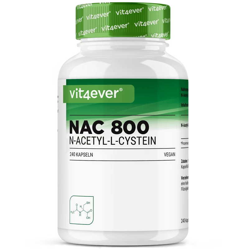 NAC - N-Acetyl L-Cystein - 800 mg