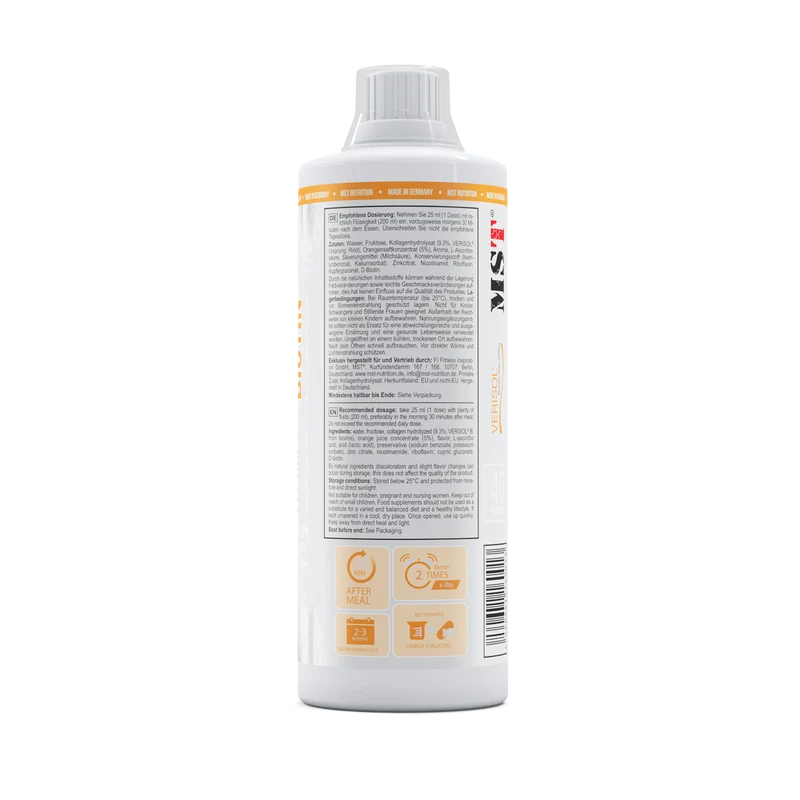 Collagen Peptides Verisol® 1000 ml Orange Juice
