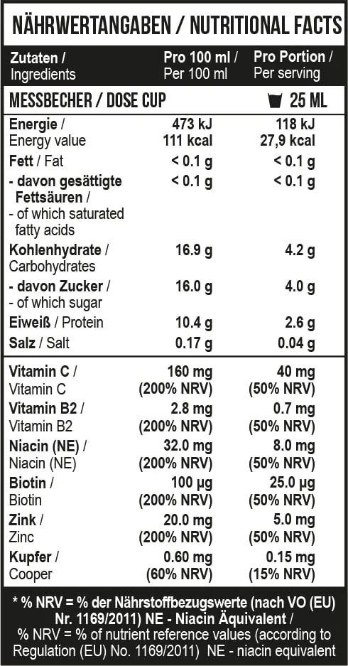 Collagen Peptides Verisol® 1000 ml Orange Juice