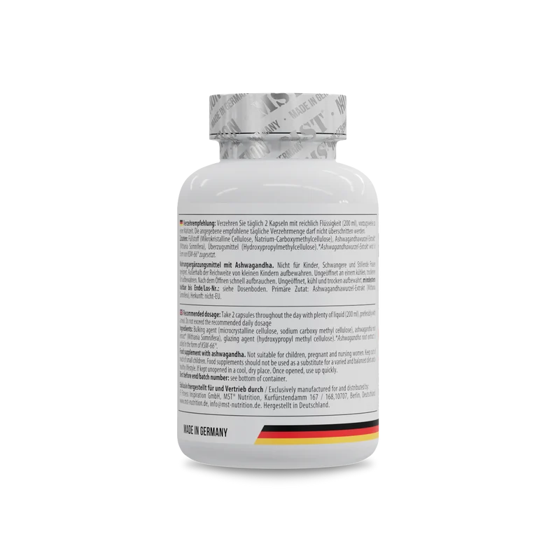 Ashwagandha KSM-66® 120 Kapseln