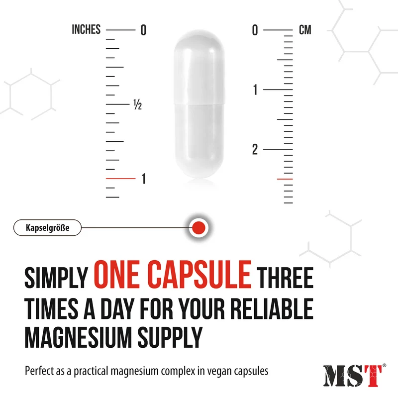 Magnesium Bisglycinate Chelate 90 Kapseln