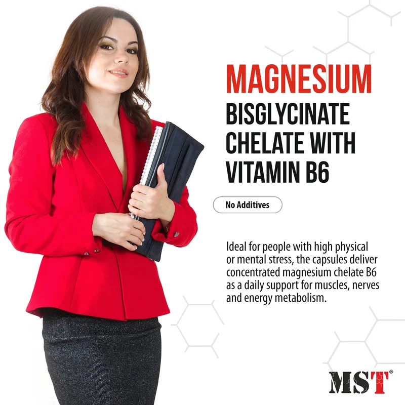 Magnesium Bisglycinate Chelate 90 Kapseln