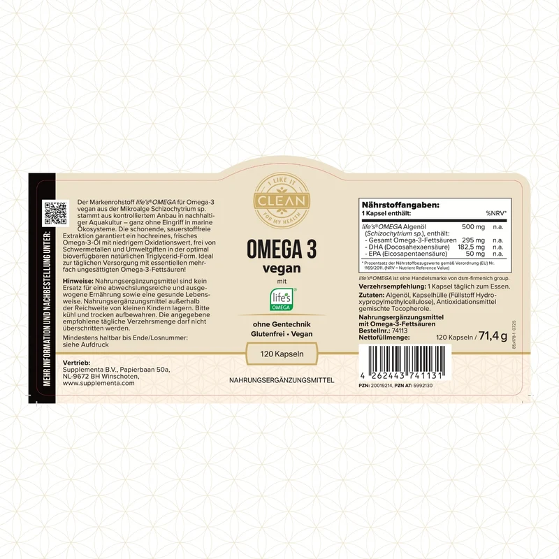Omega-3 vegan