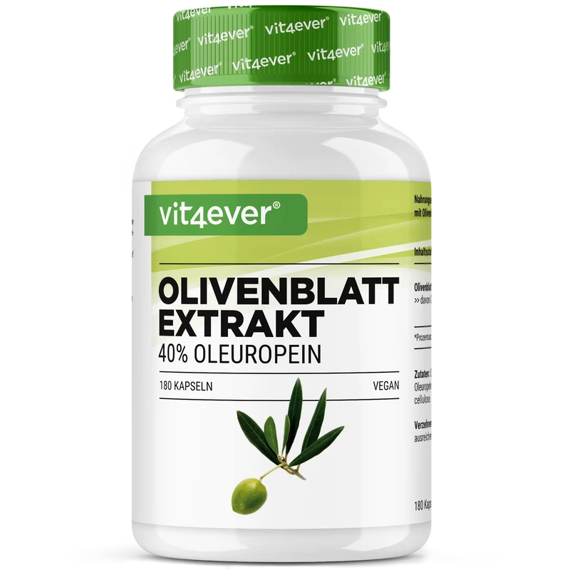 Olivenblatt Extrakt - 40% Oleuropein