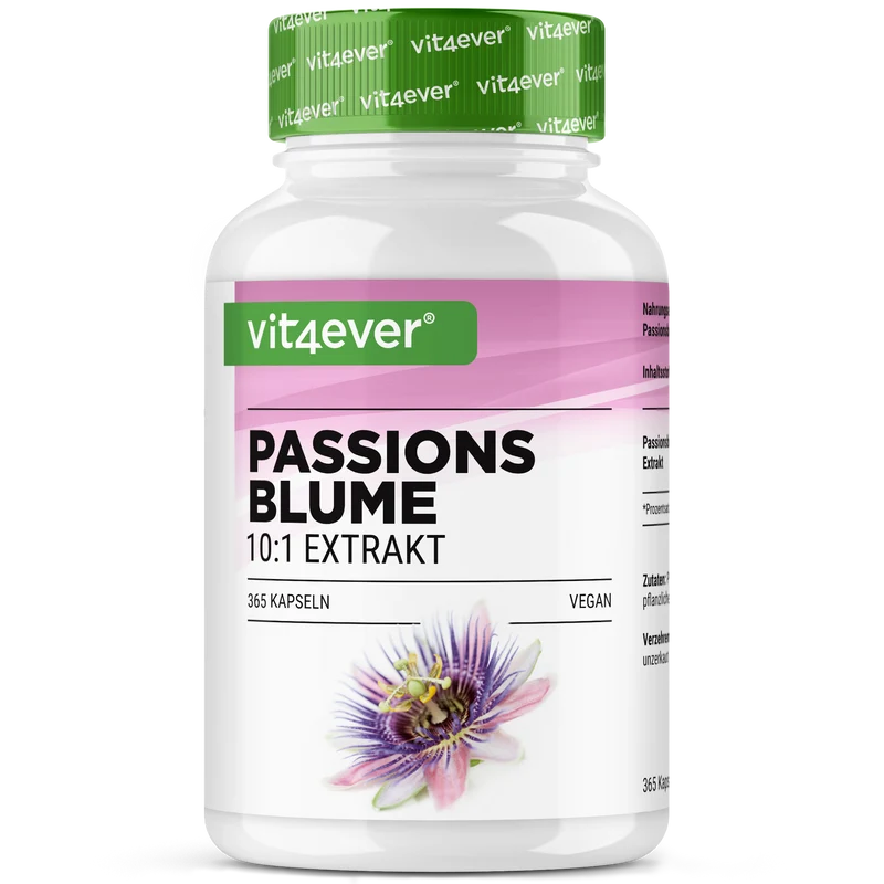 Passionsblume Extrakt - 365 Kapseln