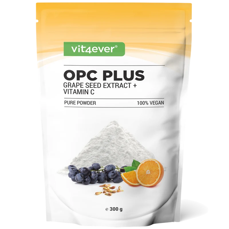 OPC Traubenkernextrakt + Vitamin C Pulver