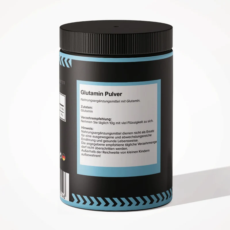 Mister-Fit Glutamin 500g, veganes Pulver