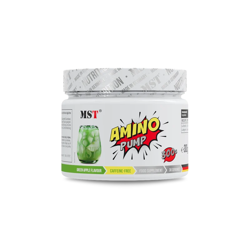 Amino Pump 300 g Green Apple