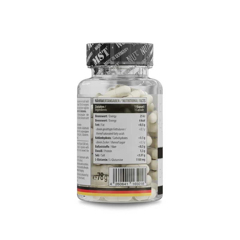 Glutamine 1100 mg 60 Kapseln