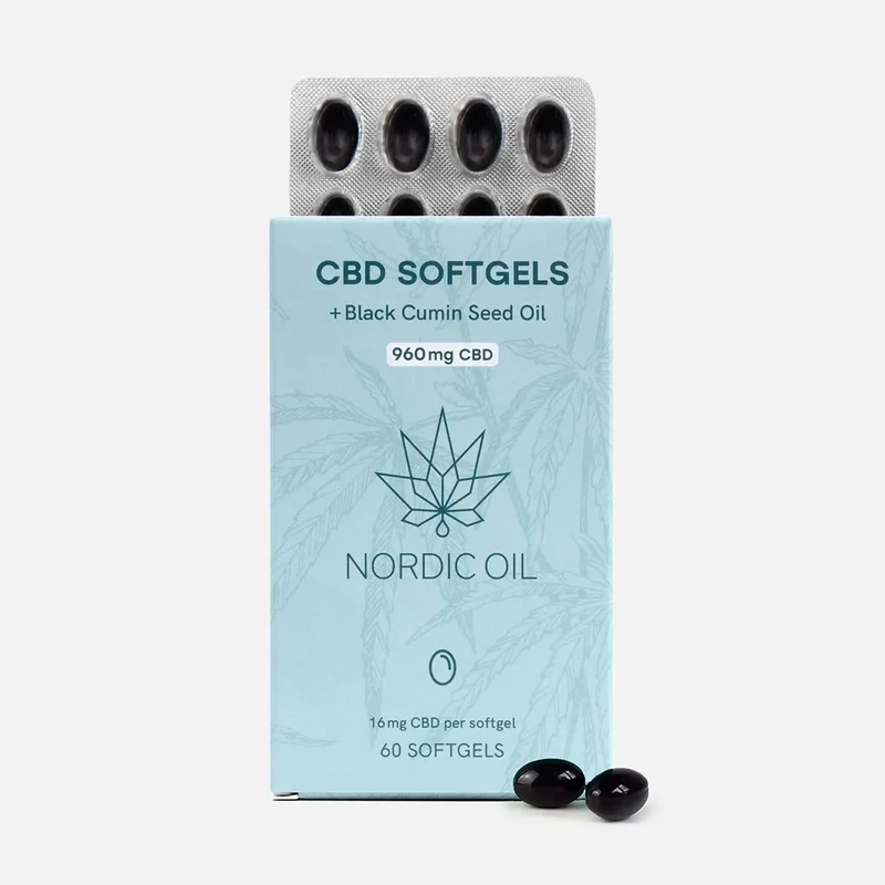 CBD Kapseln (960mg) 🖤