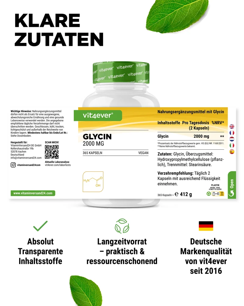 Glycin - 1000mg