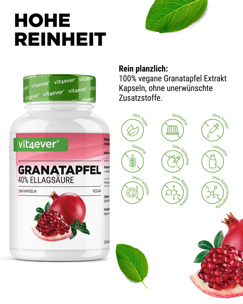 Granatapfel Extrakt, 240 Kapseln