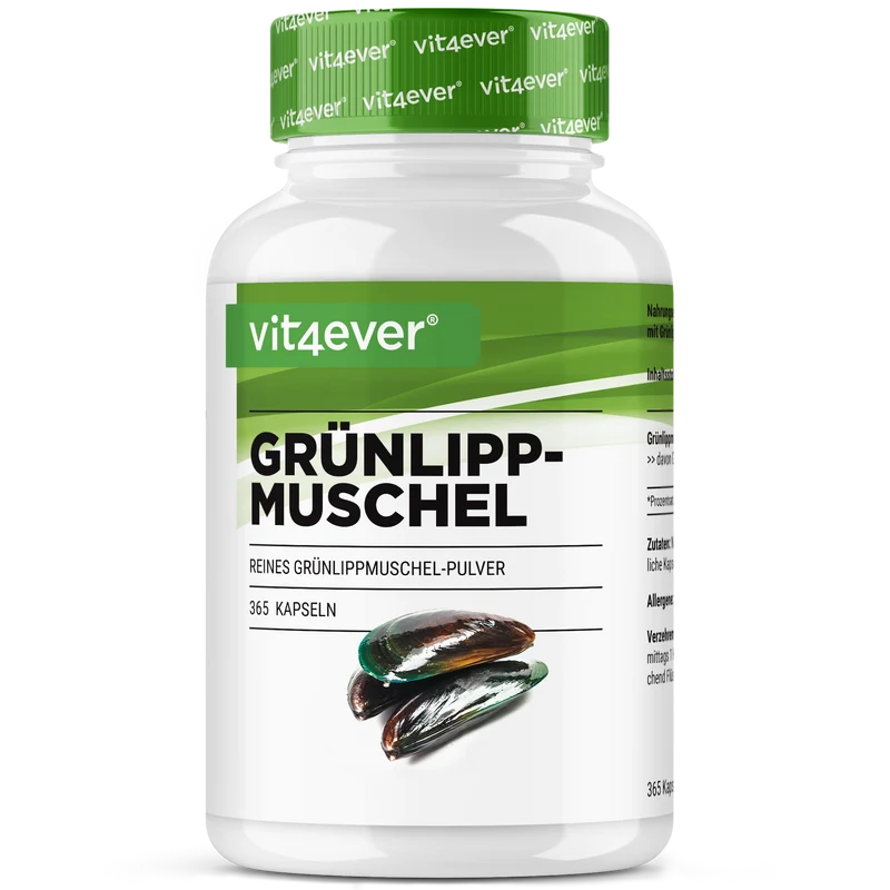 Grünlippmuschel - 600 mg