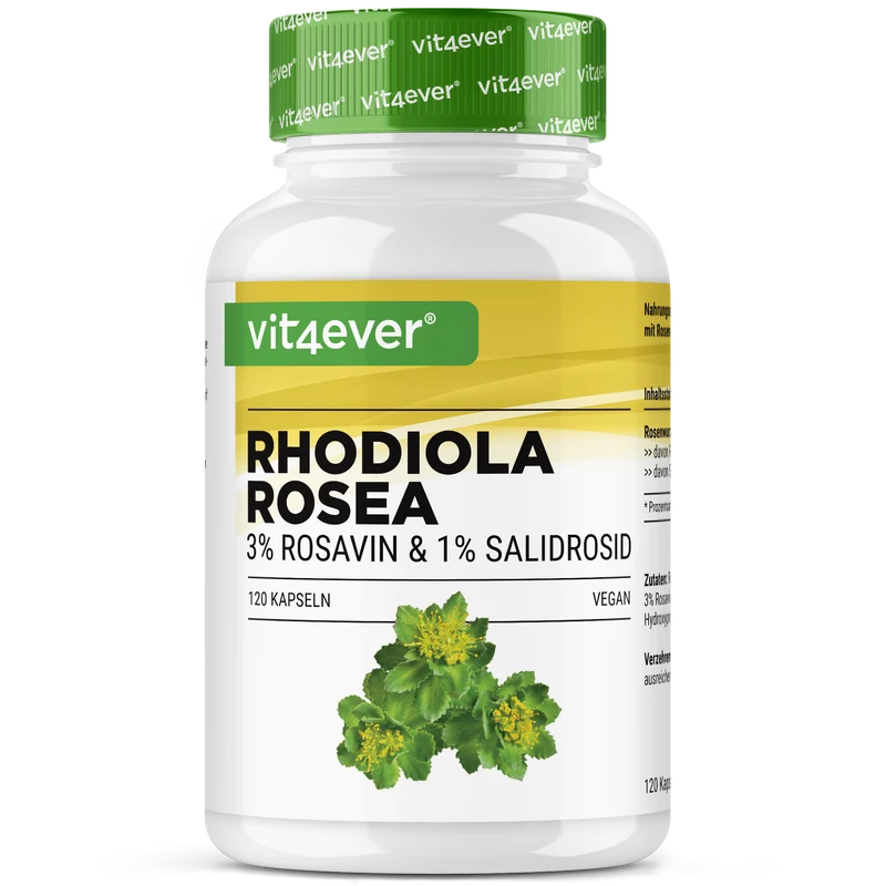 Rhodiola Rosea (Rosenwurz-Extrakt)