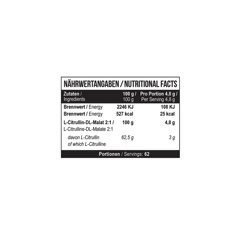 Citrulline Malat 300 g Unlfavored