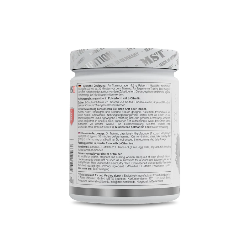 Citrulline Malat 500 g Unflavored