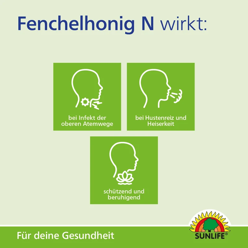 SUNLIFE Fenchelhonig AH (350 g)