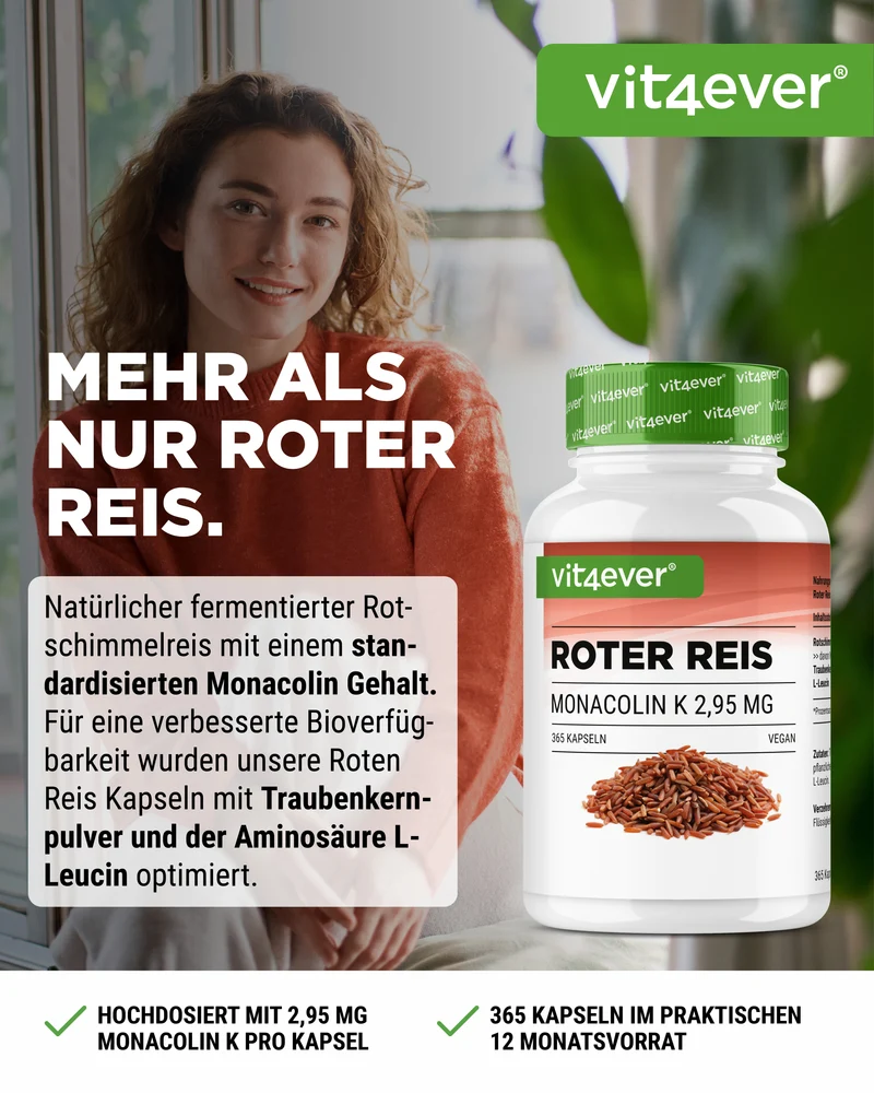 Roter Reis Extrakt
