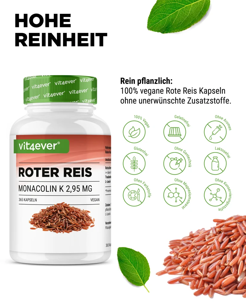 Roter Reis Extrakt
