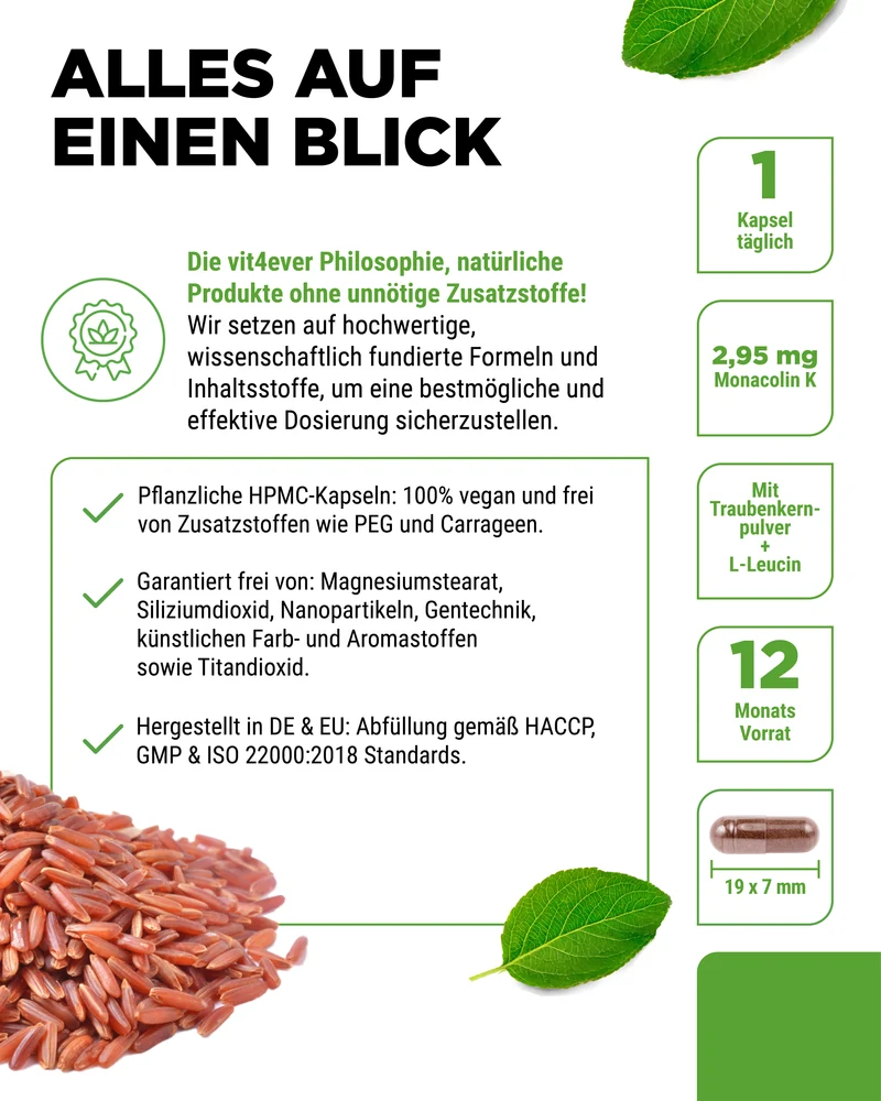 Roter Reis Extrakt