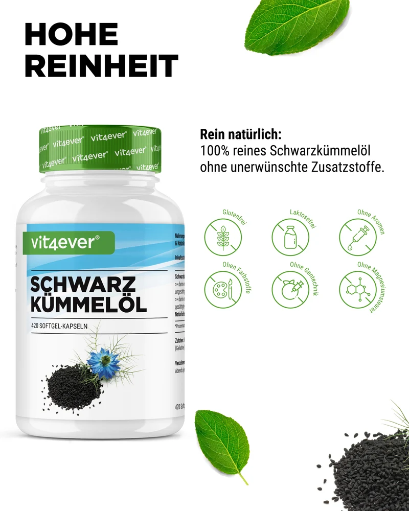 Schwarzkümmelöl - 500 mg