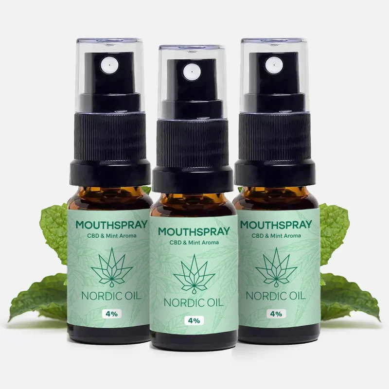 3er-Pack: CBD Mundspray (4%)