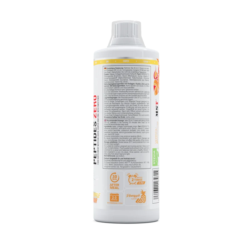Fish Collagen Peptides Verisol® 1000 ml Pineapple