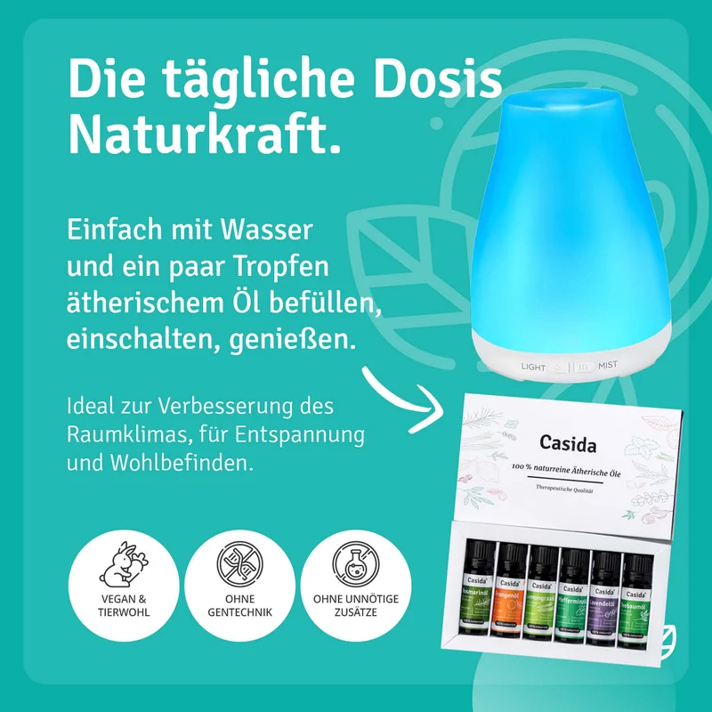 Essential Diffuser mit 6 Ölen - B2B