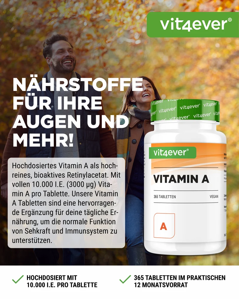 Vitamin A - 10.000 I.E