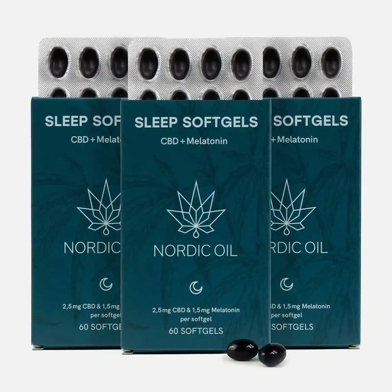 3er-Pack: CBD Kapseln mit Melatonin